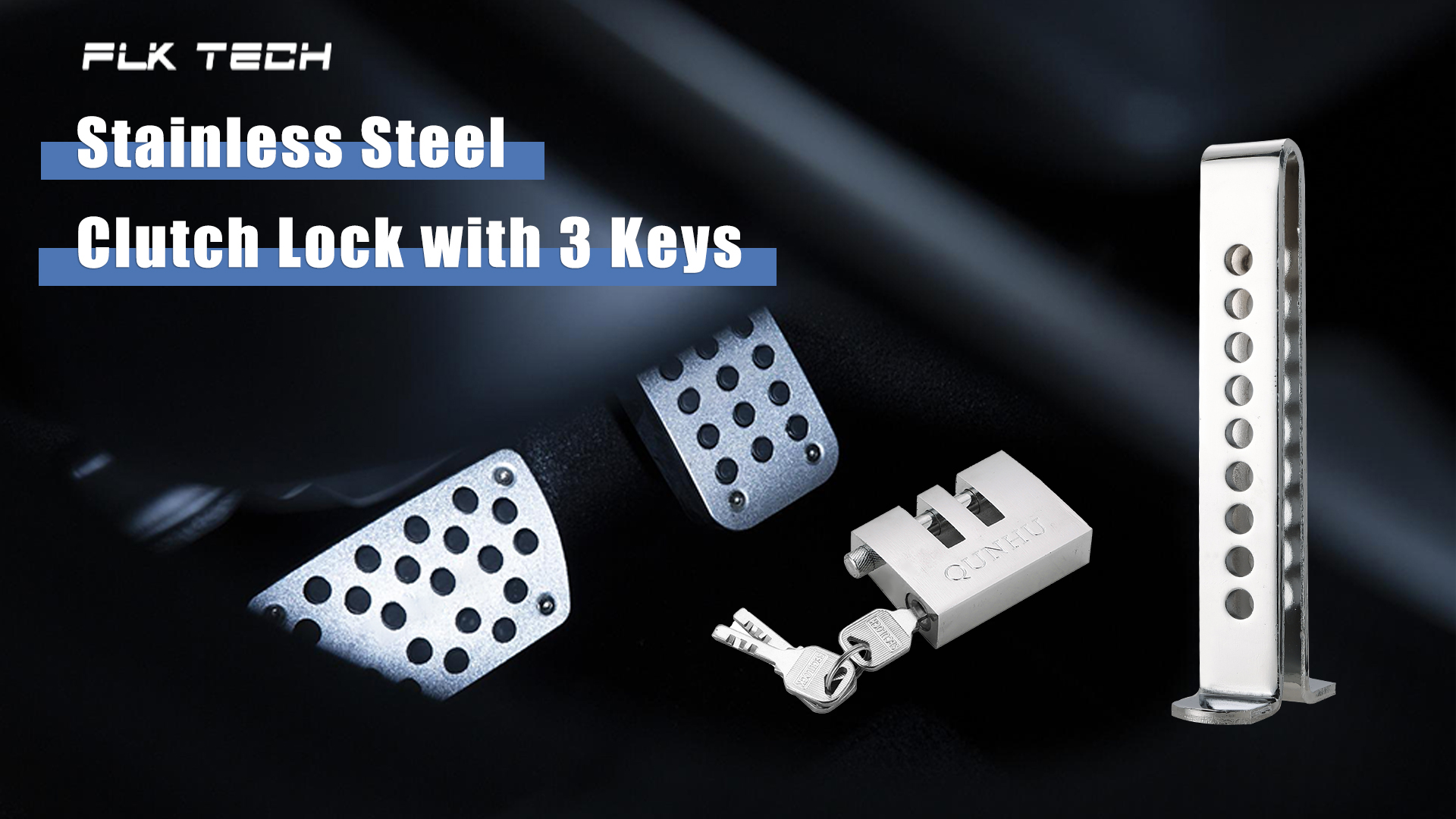 Amazon.com: FLKQC Anti-Theft Brake Clutch Lock, Stainless Steel